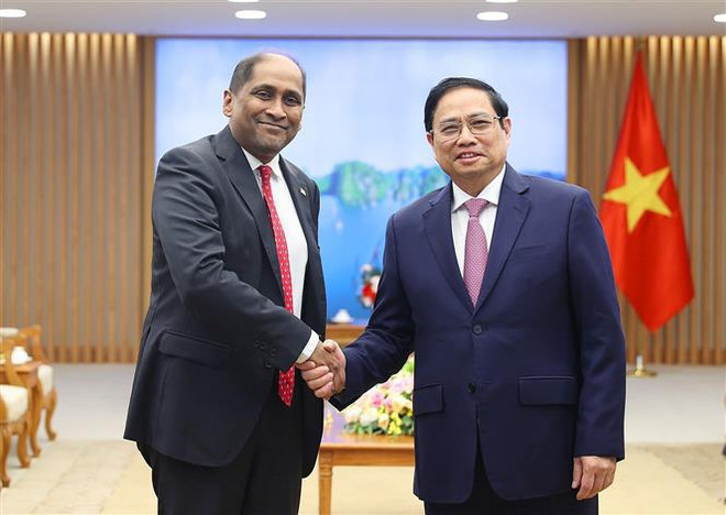 PM suggests Singaporean firms expand investments in Vietnam ảnh 1