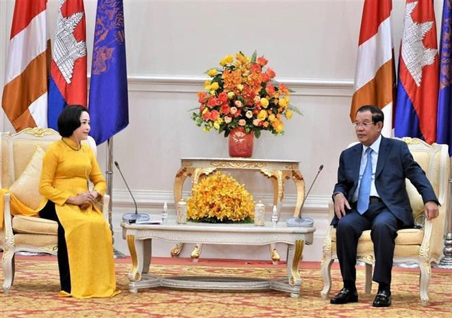 Trip beefs up Vietnam-Cambodia friendship, people-to-people exchange ảnh 1 Trip beefs up Vietnam-Cambodia friendship, people-to-people exchange ảnh 1