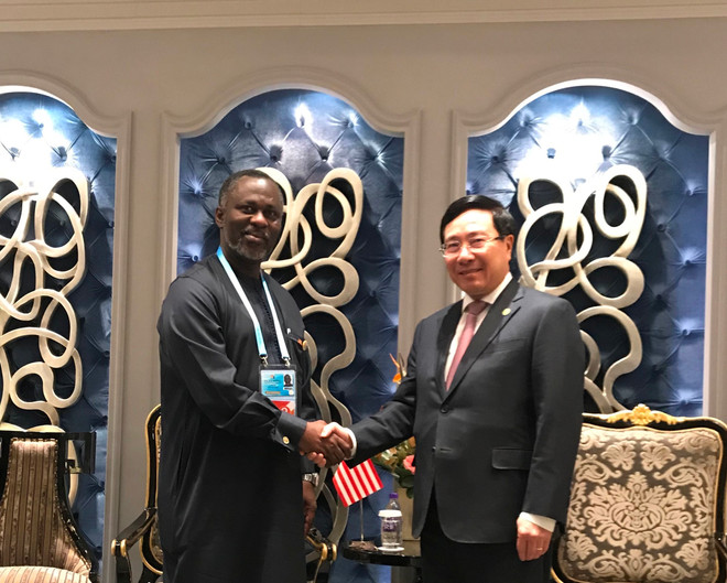 Deputy PM active on Belt & Road Forum sidelines ảnh 1 Deputy PM active on Belt & Road Forum sidelines ảnh 1