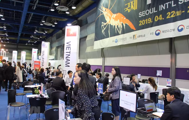 Vietnamese products introduced at Seoul Int’l Seafood Show ảnh 1