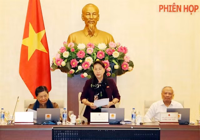 NA Standing Committee’s 33rd session wrapped up ảnh 1