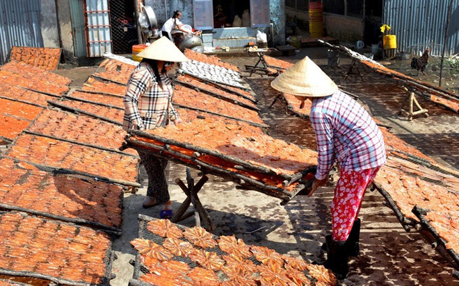 Farmers prepare special food for lunar New Year ảnh 1 Farmers prepare special food for lunar New Year ảnh 1