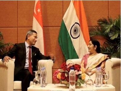 India, Singapore discuss trade partnership ảnh 1