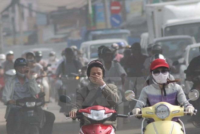 Air pollution at alarming rate in HCM City ảnh 1