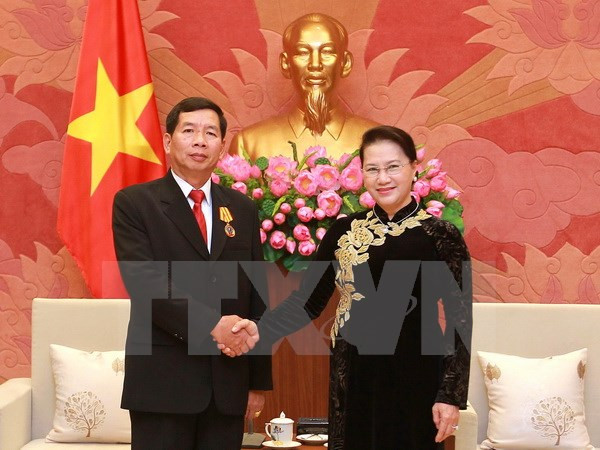 NA Chairwoman urges for deeper Vietnam-Laos judicial cooperation ảnh 1 NA Chairwoman urges for deeper Vietnam-Laos judicial cooperation ảnh 1