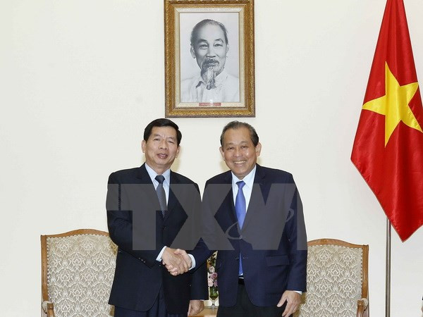 Deputy PM lauds Vietnam-Laos judicial cooperation ảnh 1 Deputy PM lauds Vietnam-Laos judicial cooperation ảnh 1