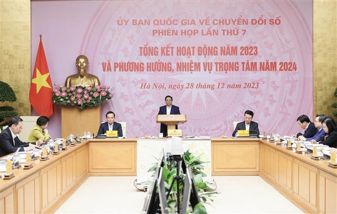 PM affirms digital transformation progress in 2023 ảnh 1 PM affirms digital transformation progress in 2023 ảnh 1