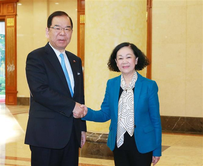 Vietnamese, Japanese Communist Party officials hold talks ảnh 1 Vietnamese, Japanese Communist Party officials hold talks ảnh 1