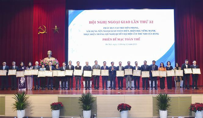 32nd National Diplomatic Conference wraps up ảnh 1 32nd National Diplomatic Conference wraps up ảnh 1