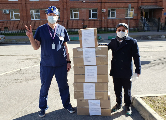 Vietnamese communities in Russia, Czech Republic join local efforts against COVID-19 ảnh 1 Vietnamese communities in Russia, Czech Republic join local efforts against COVID-19 ảnh 1