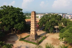 The architectural beauty of Binh Son Tower in Vinh Phuc Province