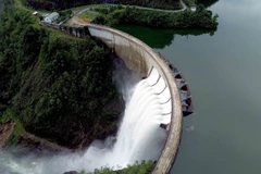 Majestic Nam Chien hydropower dam in Son La