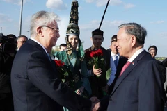 Party leader arrives in Astana, beginning State visit to Kazakhstan