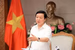 Deputy PM Tran Hong Ha speaks at the meeting on September 23. (Photo: VNA)