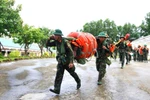 Military and police forces were requested to arrange personnel and equipment to support localities’ typhoon response efforts, particularly evacuation and rescue operations if necessary. (Photo: VNA)