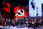 A performance at the music show on April 28 (Photo: VNA)