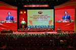 Prime Minister Pham Minh Chinh, who is also Politburo member and Secretary of the Government’s Party Committee, speaks at the first Party Congress of the Government on October 12. (Photo: VNA)