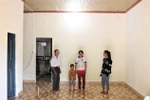 Many ethnic minority people in Kon Ray district, Kon Tum province, now have new and sturdy houses. (Photo: VNA)