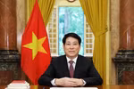Vietnamese President Luong Cuong offers congratulations on the UN's 80th founding anniversary on August 1. (Photo: VNA)