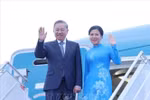 Party General Secretary To Lam and his spouse Ngo Phuong Ly (File photo: VNA)