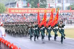 A parade at the ceremony marking the 70th anniversary of the historic Dien Bien Phu Victory (May 7, 1954 - 2024). (Photo: VNA)