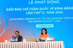 At the launch of the second National Press Award on Gender Equality. (Photo: VNA)