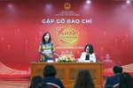 Deputy Minister of Foreign Affairs Le Thi Thu Hang speaks at the press conference in Hanoi on January 9. (Photo: VNA)