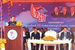 President of the Cambodian People's Party (CPP) Samdech Techo Hun Sen speaks at the meeting marking the 46th anniversary of the January 7 Victory over the genocidal regime (1979-2025). (Photo: VNA)