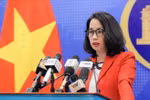 Spokeswoman of the Vietnamese Ministry of Foreign Affairs Pham Thu Hang (Photo: VNA)