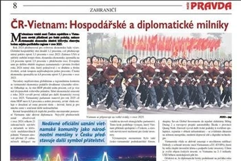 The Czech media sees bright outlook for economic ties with Vietnam (Photo: VNA/screenshot)