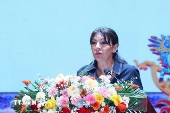 Paris Mayor Anne Hidalgo (Photo: VNA)