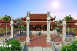 A perspective of the Ho Chi Minh Memorial House. (Photo: VNA)