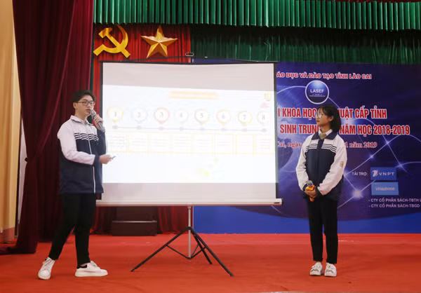 Lao Cai’s student projects chosen for Intel int’l sci-engineering fair ảnh 1 Lao Cai’s student projects chosen for Intel int’l sci-engineering fair ảnh 1
