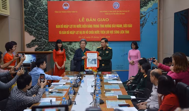 Maps indicating flood-prone areas issued ảnh 1