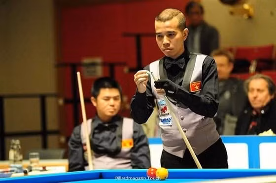 Vietnam lose to Netherlands in world billiards quarterfinals ảnh 1