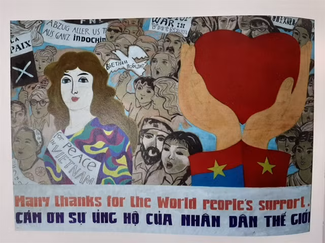 Vintage posters of peace remembered in new book ảnh 1 Vintage posters of peace remembered in new book ảnh 1