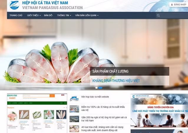 Tra fish trading website launched ảnh 1