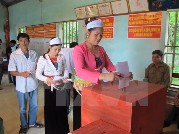 More than 65.5 million voters go to polls, says NEC ảnh 1 More than 65.5 million voters go to polls, says NEC ảnh 1