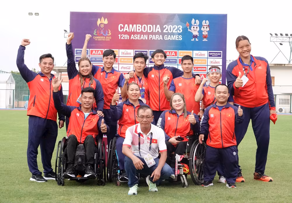 ASEAN Para Games 12: Vietnamese athletes affirm aspirations to win, integrate, devote ảnh 1
