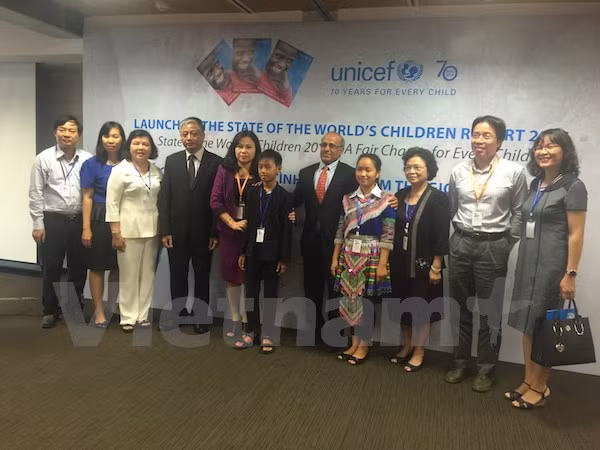 UNICEF vows to support most disadvantaged Vietnamese children ảnh 1 UNICEF vows to support most disadvantaged Vietnamese children ảnh 1