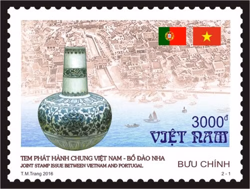 Joint issue of Vietnam-Portugal stamps released ảnh 1
