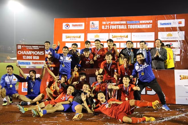 Vietnam win int’l U21 football tournament ảnh 1