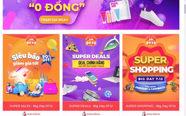 ​Online Friday kicks off with 5,000 promotional products ảnh 1