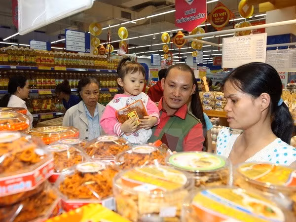Vietnam’s retail sales jump 10 percent in 2016 ảnh 1
