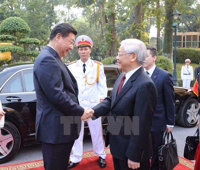 Chinese press highlights Vietnamese Party chief’s visit ảnh 1