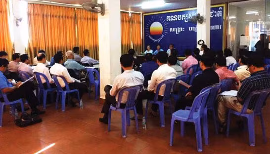 Cambodian opposition party boycotts parliamentary meeting ảnh 1