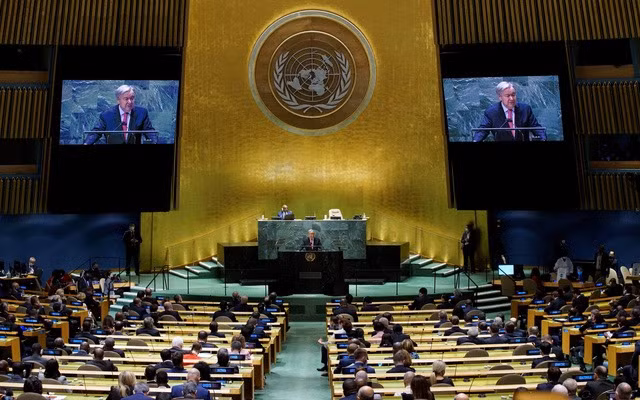 UNGA 76: President Nguyen Xuan Phuc attends general debate’s opening session ảnh 1