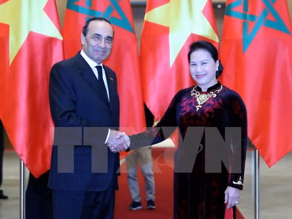 Vietnam, Morocco top legislators hold talk to boost ties ảnh 1