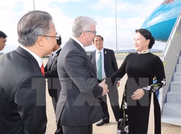 Chairwoman’s Singapore, Australia trip concludes NA’s eventful year ảnh 2