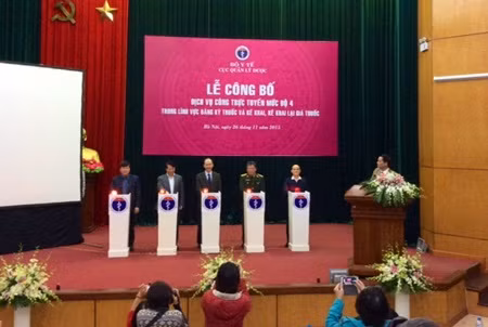 Health ministry launches online drug registration services ảnh 1
